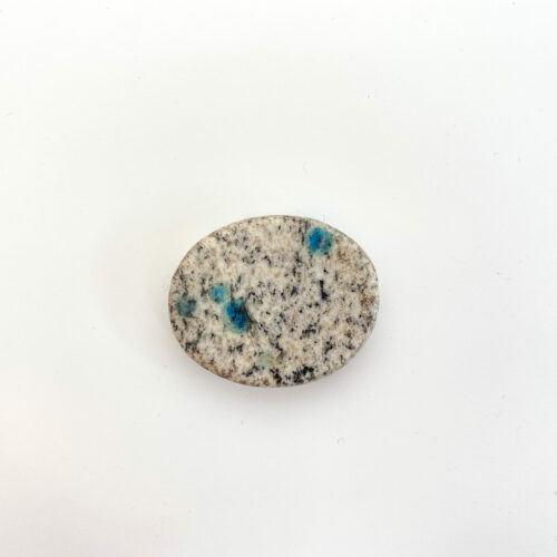 Palm Stone Azurite-granite-amazonite