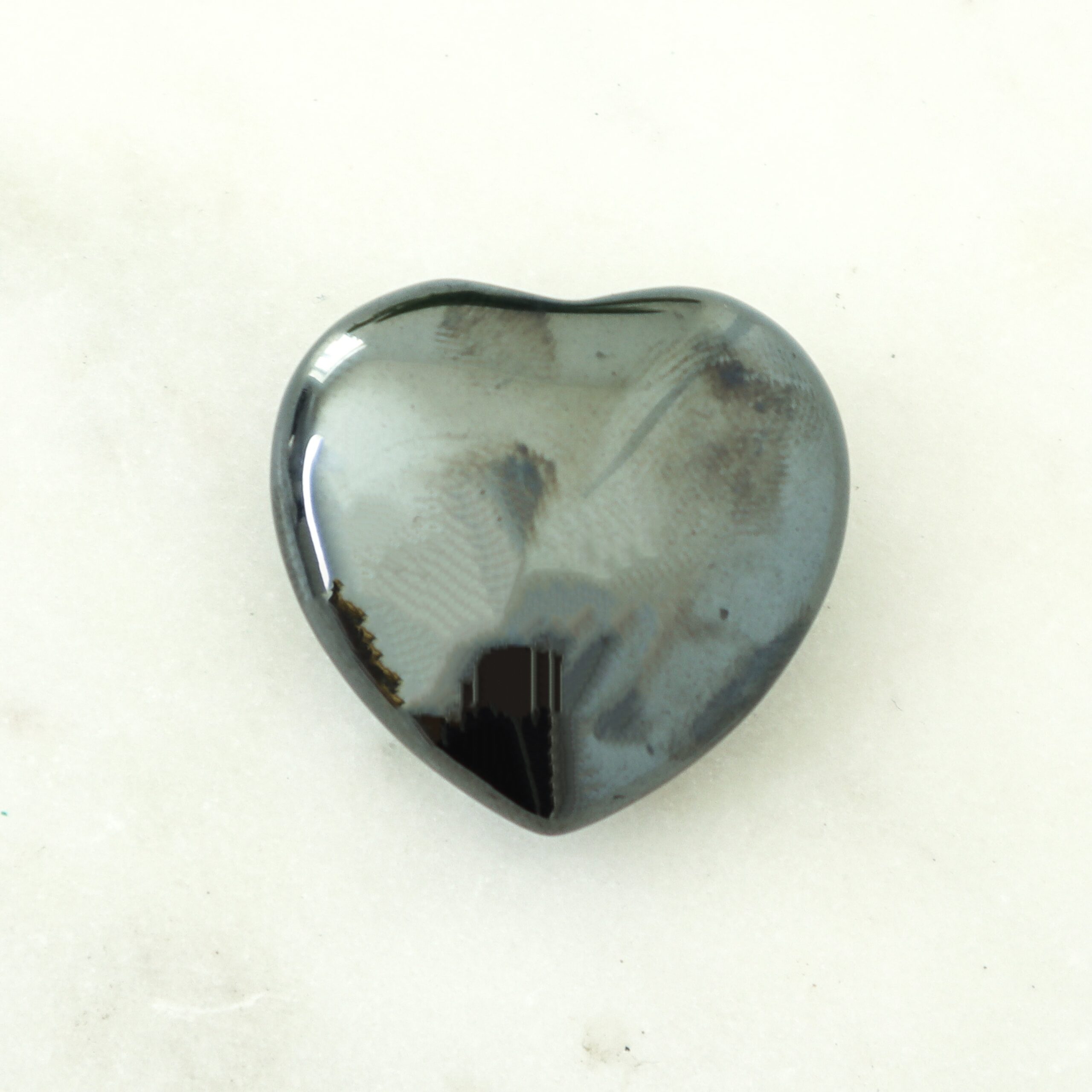 Hematite Hearts 3cm